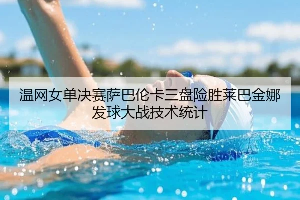 温网女单决赛萨巴伦卡三盘险胜莱巴金娜发球大战技术统计
